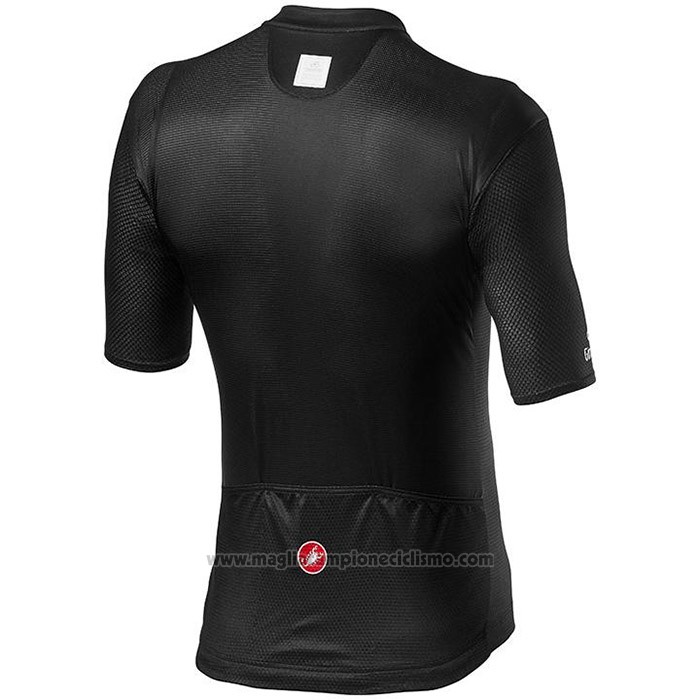 2020 Abbigliamento Ciclismo Giro d'Italia Nero Bianco Manica Corta e Salopette